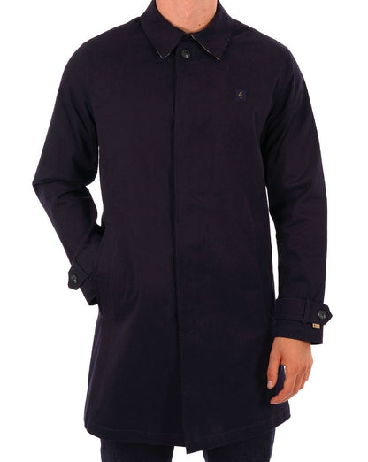 Gabicci Vintage Mac Navy Check Kragen