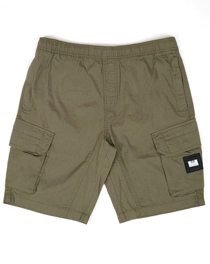 Weekend Offender Ripstop-Cargo-Shorts Armeegrün
