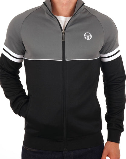 Sergio Tacchini Orion Trainingsjacke Grau/Schwarz