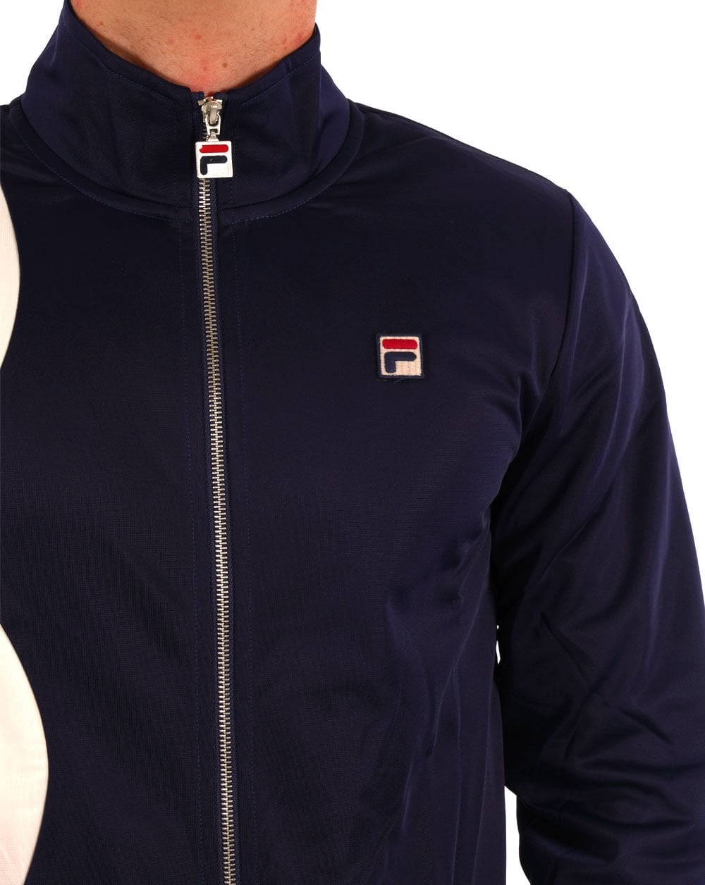 Fila Vintage Max Trainingsjacke Marineblau/Rot/Gardenia