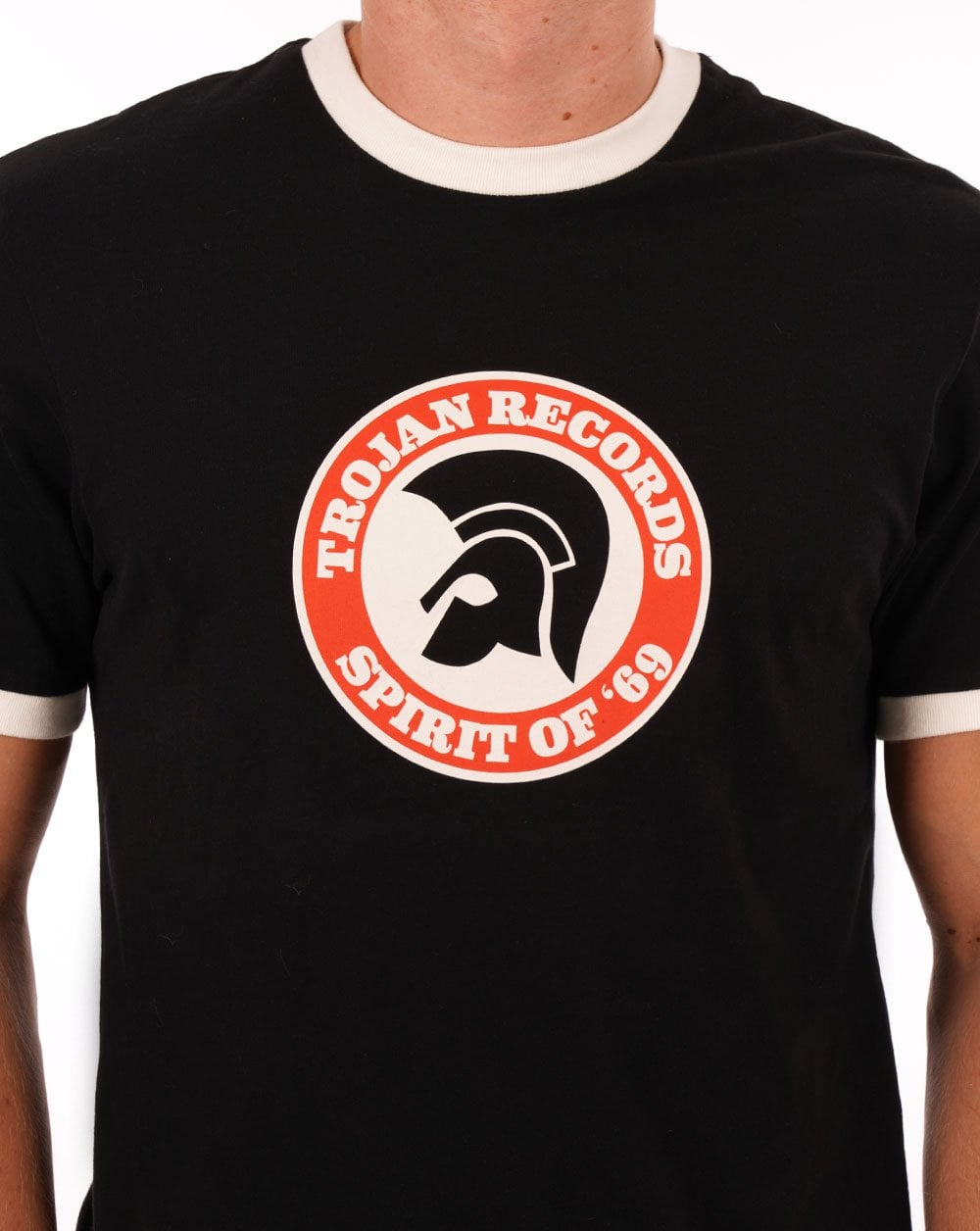 Trojan Spirit Of 69 T-Shirt Schwarz