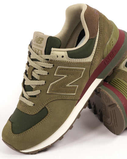 New Balance 574 Trainer Oliv