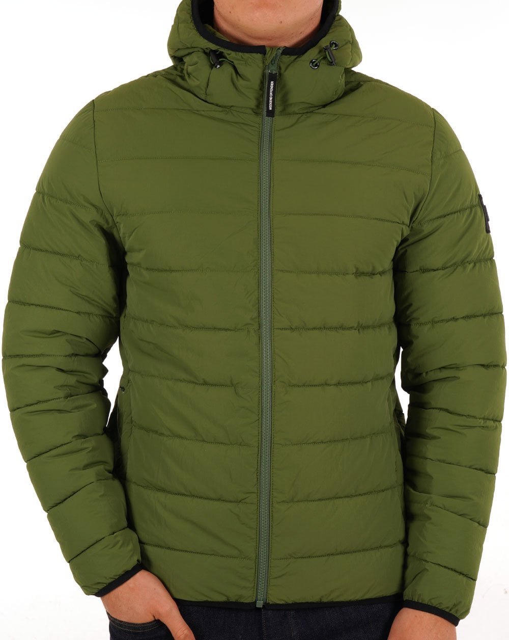 Weekend Offender La Guardia Steppjacke Olivgrün