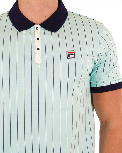 Fila Vintage BB1 ​​Poloshirt Pastelltürkis