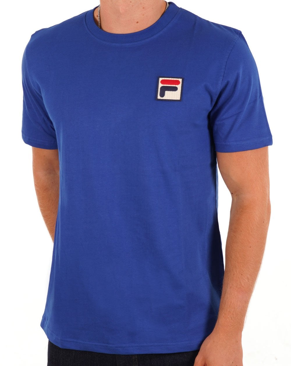 Fila Vintage Rogan T-Shirt Königsblau