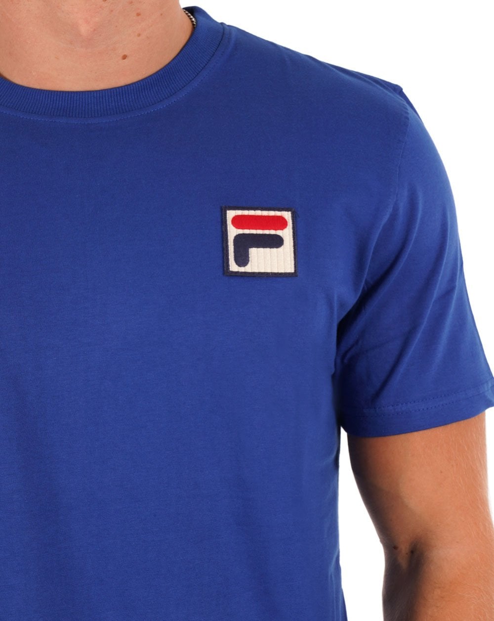 Fila Vintage Rogan T-Shirt Königsblau