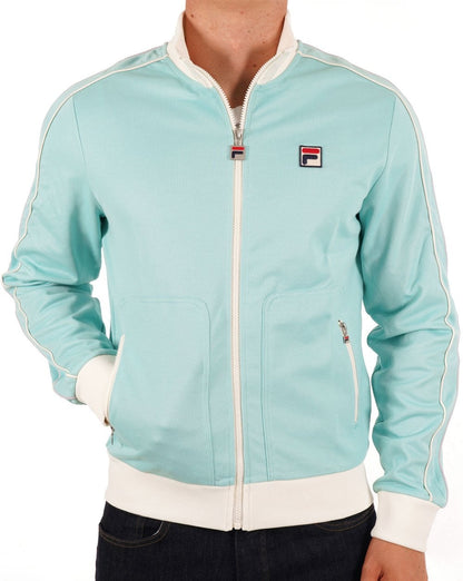 Fila Vintage Fitz Piping Track Top Pastelltürkis