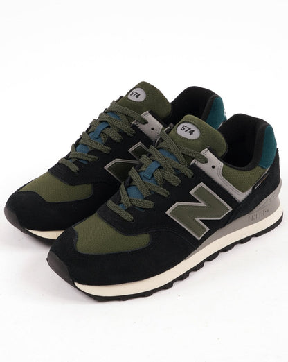 New Balance 574 Trainer Marineblau/Grün