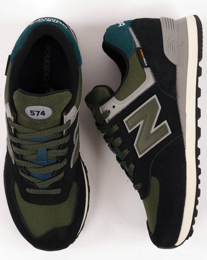 New Balance 574 Trainer Marineblau/Grün