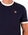 Fila Vintage Ringer T Shirt Navy/Gardenia