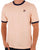 Fila Vintage Ringer T Shirt Peach/Navy