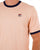 Fila Vintage Ringer T Shirt Peach/Navy