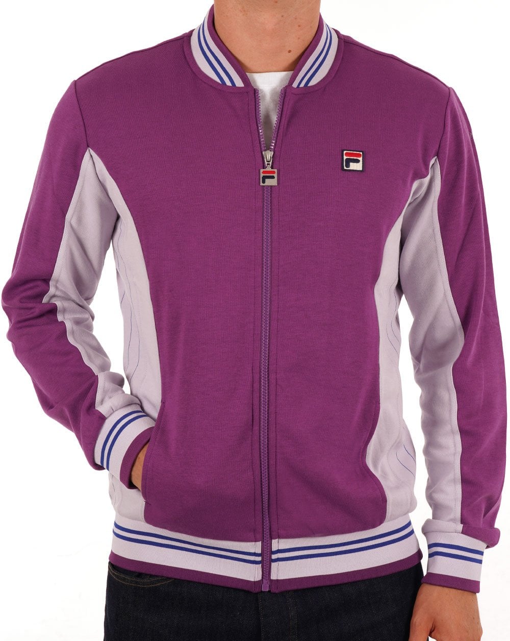 Fila Vintage Mk1 Settanta Trainingsjacke Lila / Distel