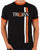 Trojan Twin Stripe Logo T-shirt Black