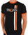 Trojan Twin Stripe Logo T-shirt Black