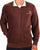 Sergio Tacchini Velour Track Top Brown