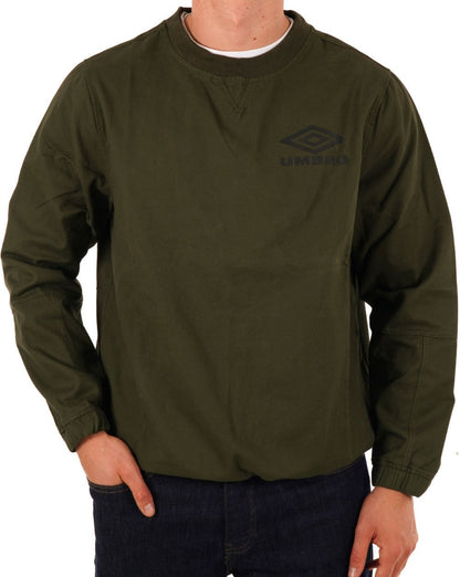 Umbro Drill Crew Sweatshirt Waldgrün