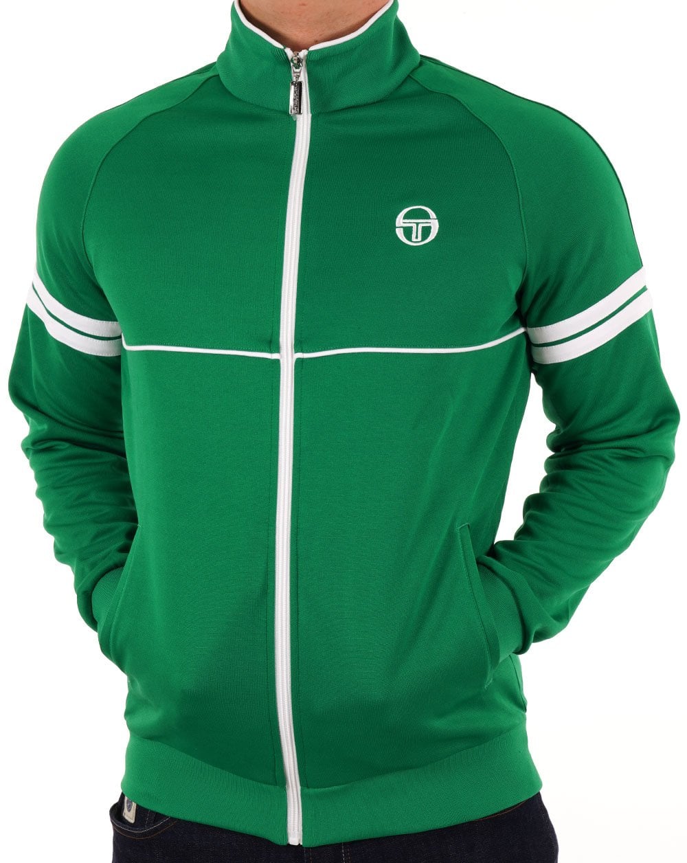 Sergio Tacchini Star Track Top Grün/Weiß