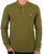 Benetton Long Sleeve Polo Shirt Khaki