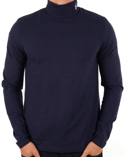 Rollkragenpullover von Sergio Tacchini, Marineblau