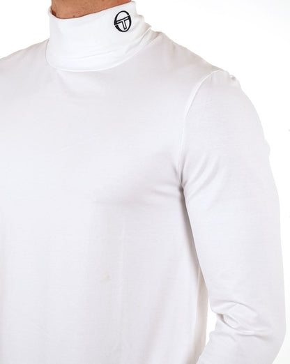 Sergio Tacchini Rollkragen Weiß