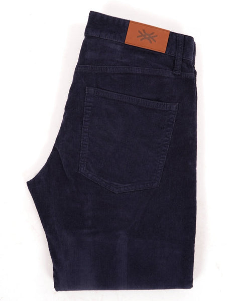 Benetton 5 Pocket Cords Navy