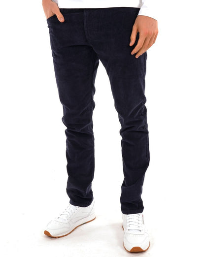 Benetton 5-Pocket-Cordjacke in Marineblau