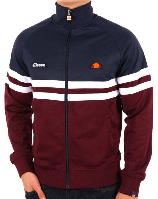 Ellesse Ellesse Rimini Trainingsjacke Marineblau/Burgund