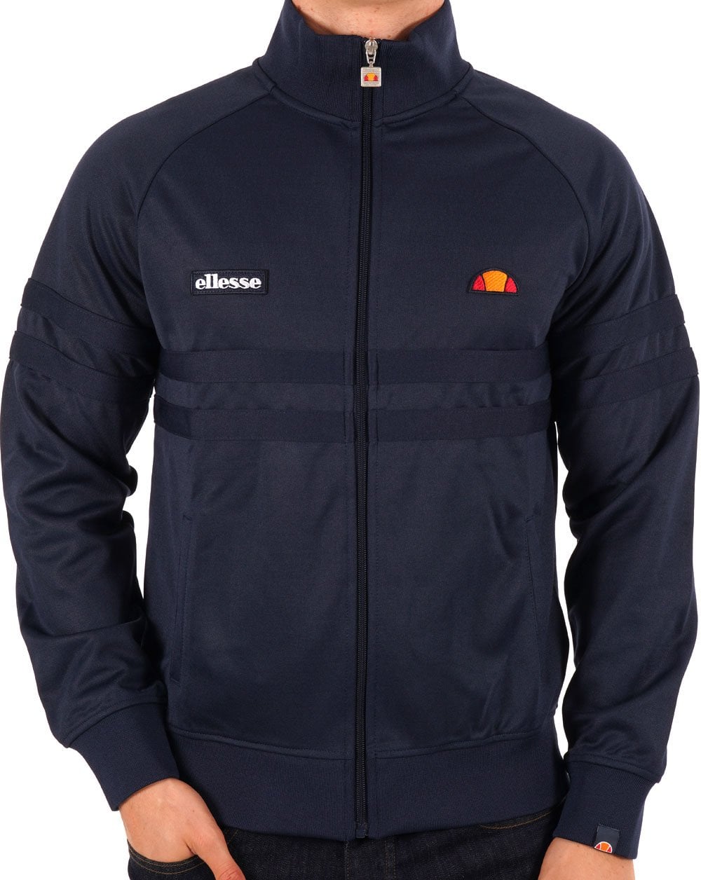 Ellesse – Rimini – Trainingsoberteil in Marineblau