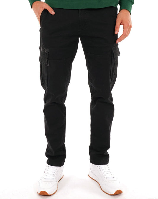 80s Casual Classics 80er Casual Classics Cargohose Schwarz