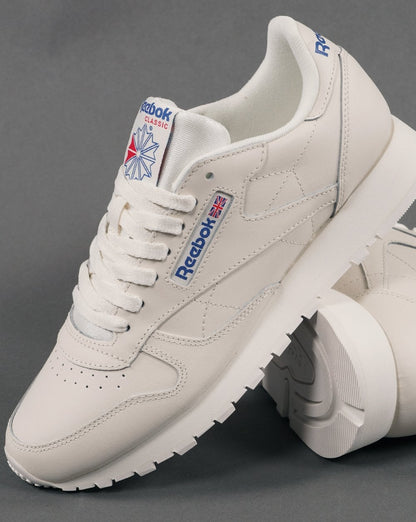 Reebok Classic Leather Sneakers Kreide/Blau/Rot