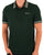 Ben Sherman Collar Interest Polo Shirt Dark Green