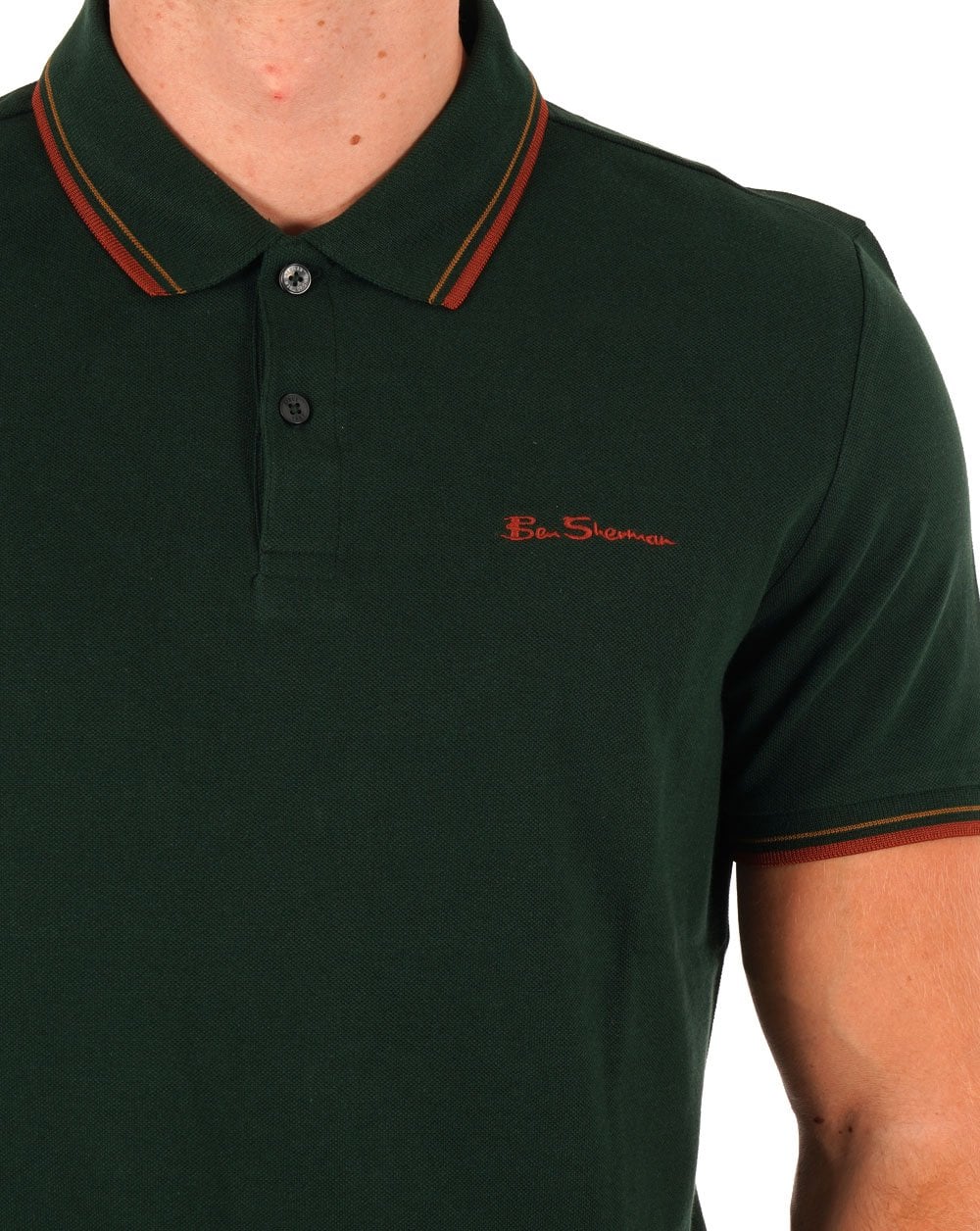 Ben Sherman Poloshirt Dunkelgrün