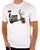 Ben Sherman Collage Mash Scooter T-shirt White