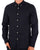 Lyle & Scott Tonal Eagle Lightweight Oxford Shirt Dark Navy