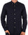 Lyle & Scott Tonal Eagle Lightweight Oxford Shirt Dark Navy