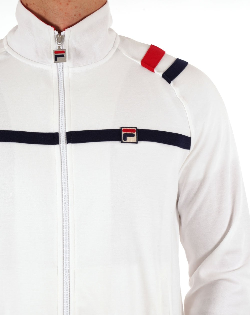 Fila Vintage Mk II Trainingsjacke Weiß