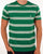 Benetton Stripe T-shirt Green/White
