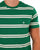 Benetton Stripe T-shirt Green/White