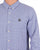 Pretty Green Houndstooth Shirt Blue