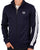 Sergio Tacchini 2 Stripe Track Top Navy White