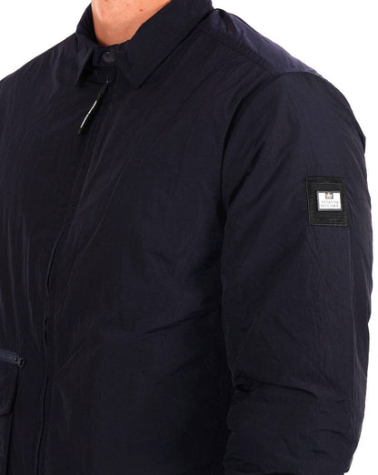 Weekend Offender Vinnie Thermo-Überhemd, Marineblau