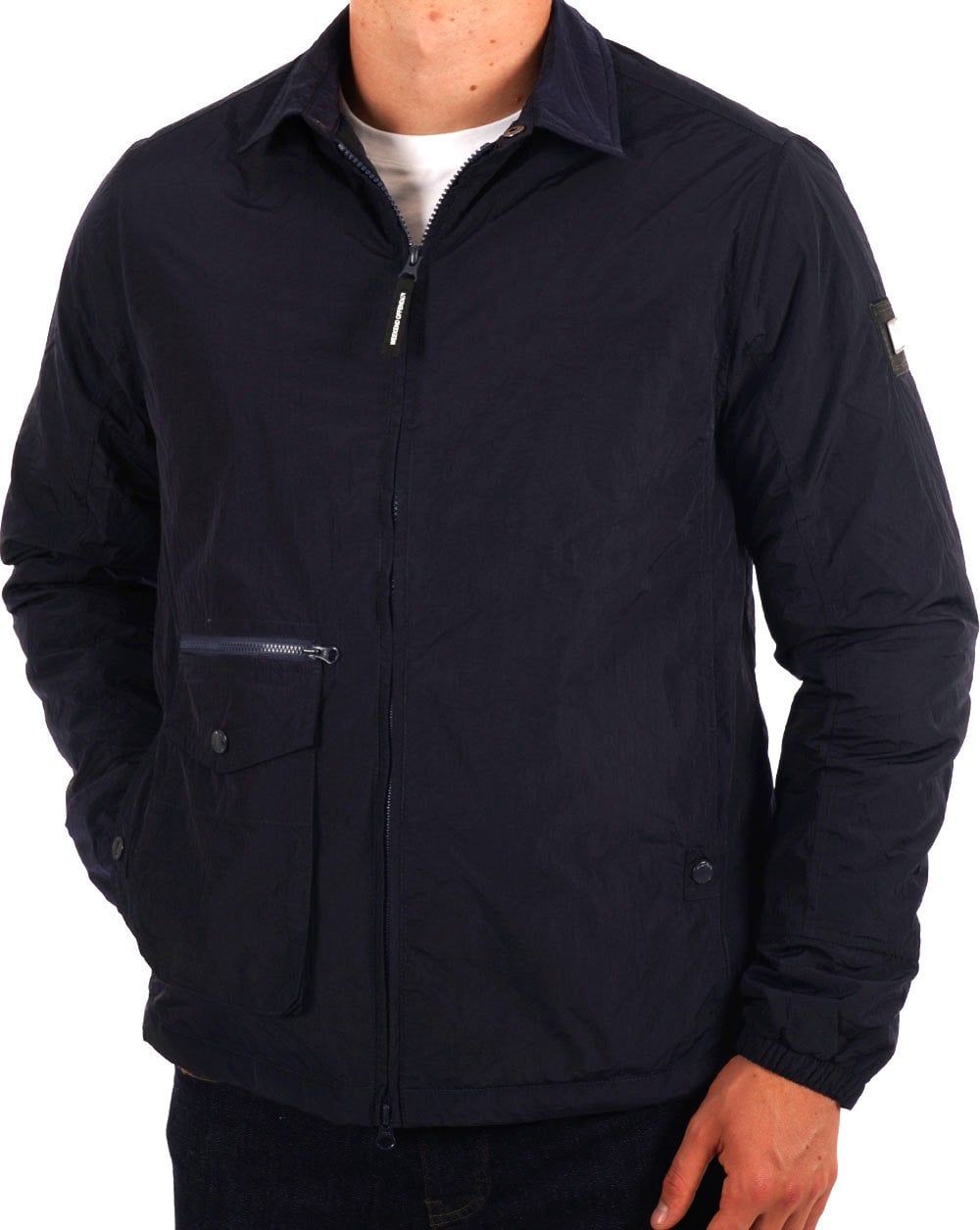 Weekend Offender Vinnie Thermo Overshirt Navy