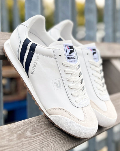 Patrick Original Sneakers Weiß/Marineblau