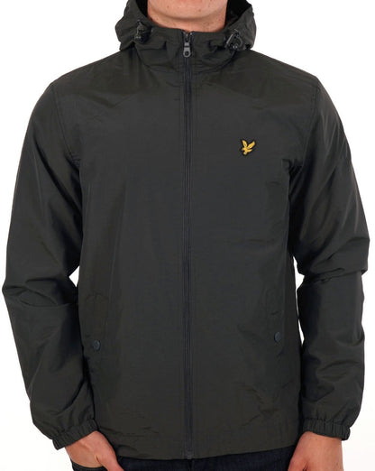 Lyle &amp; Scott – Kapuzenjacke mit durchgehendem Reißverschluss in Rotguss