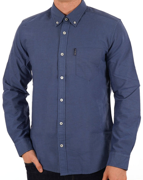 Ben Sherman Signature Oxford Shirt Riviera Blue