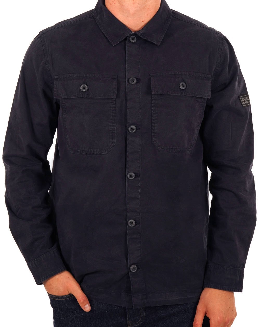 Barbour International Adey Überhemd Marineblau