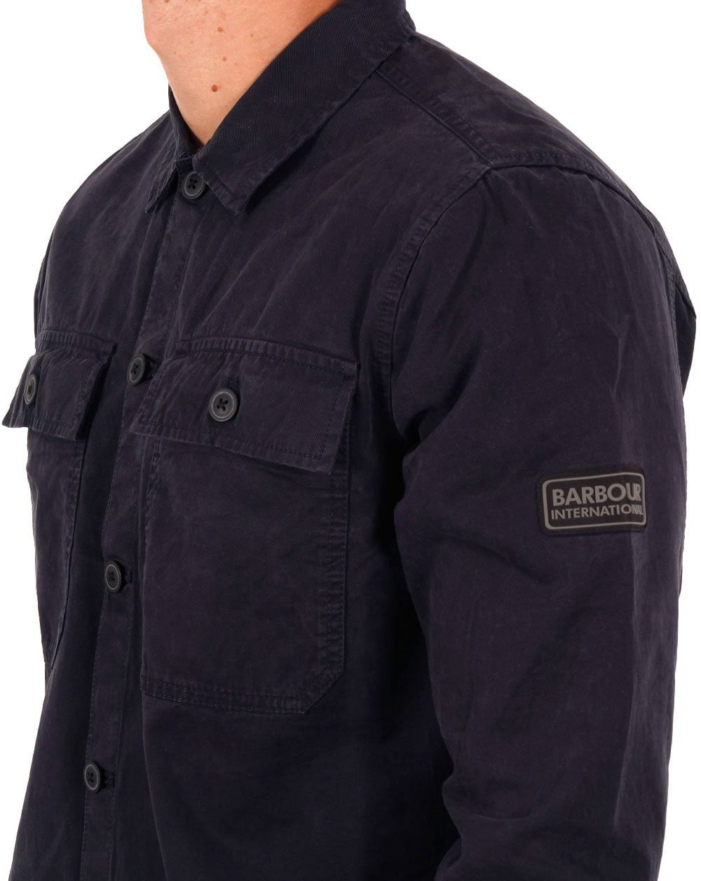 Barbour International Adey Überhemd Marineblau