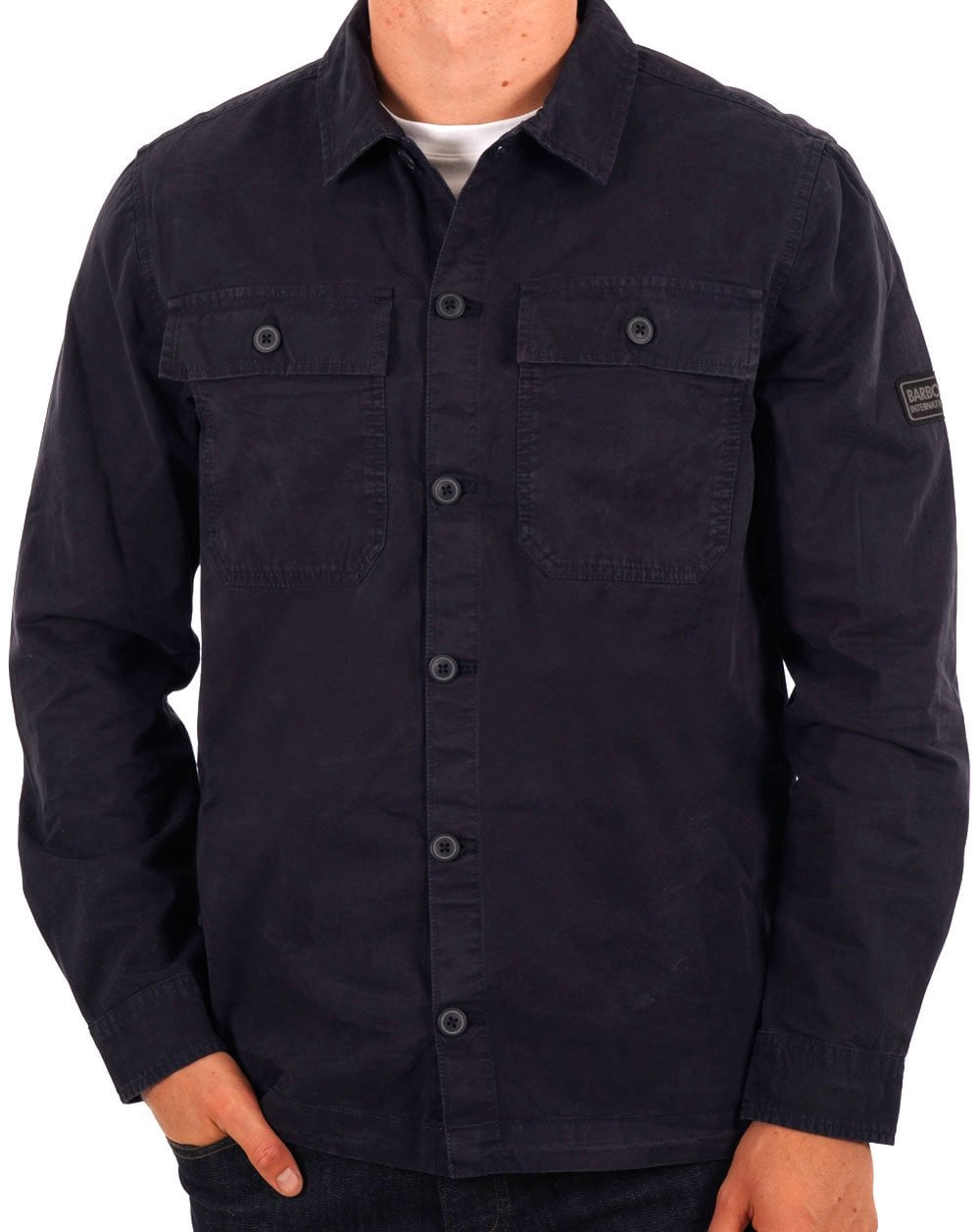Barbour International Adey Überhemd Marineblau