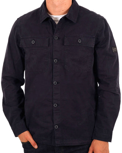 Barbour International Adey Überhemd Marineblau